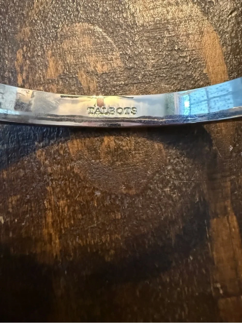 Talbots Lavender Enamel Hinged  Bracelet